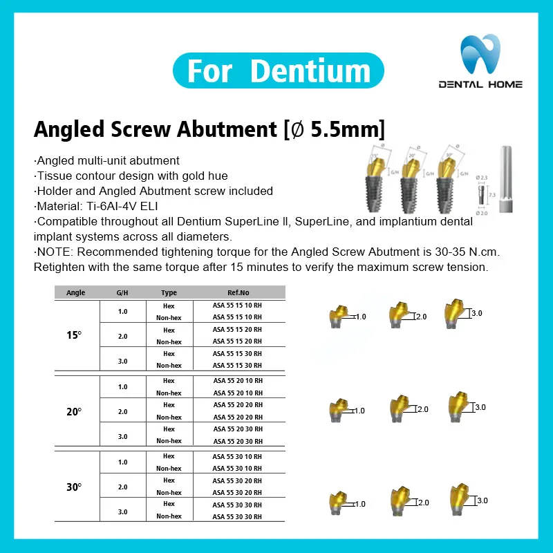 For Composite Prefabricated Angled Abutment