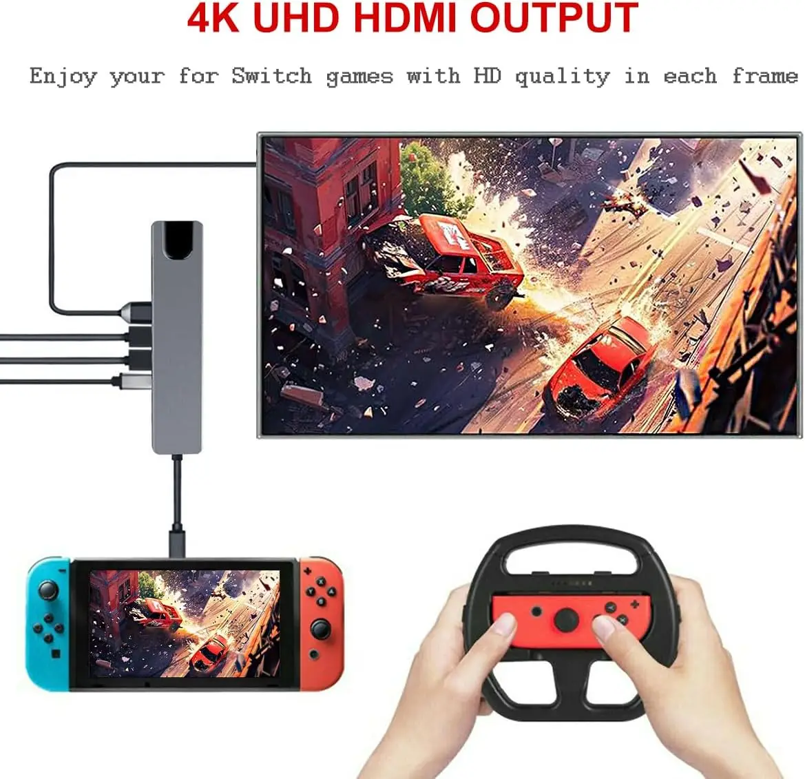 5 peças 6 em 1 hub usb c com 4k hdmi 100w pd gigabit ethernet 3 portas usb para macbook ipad dell xps adaptador universal de superfície