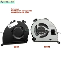 Ventilador de refrigeración para ordenador portátil, Enfriador de CPU para Lenovo ThinkBook 14-IIL tipo 20SL 14-IML 20RV PC, radiador DQ5D576G011 nuevo org