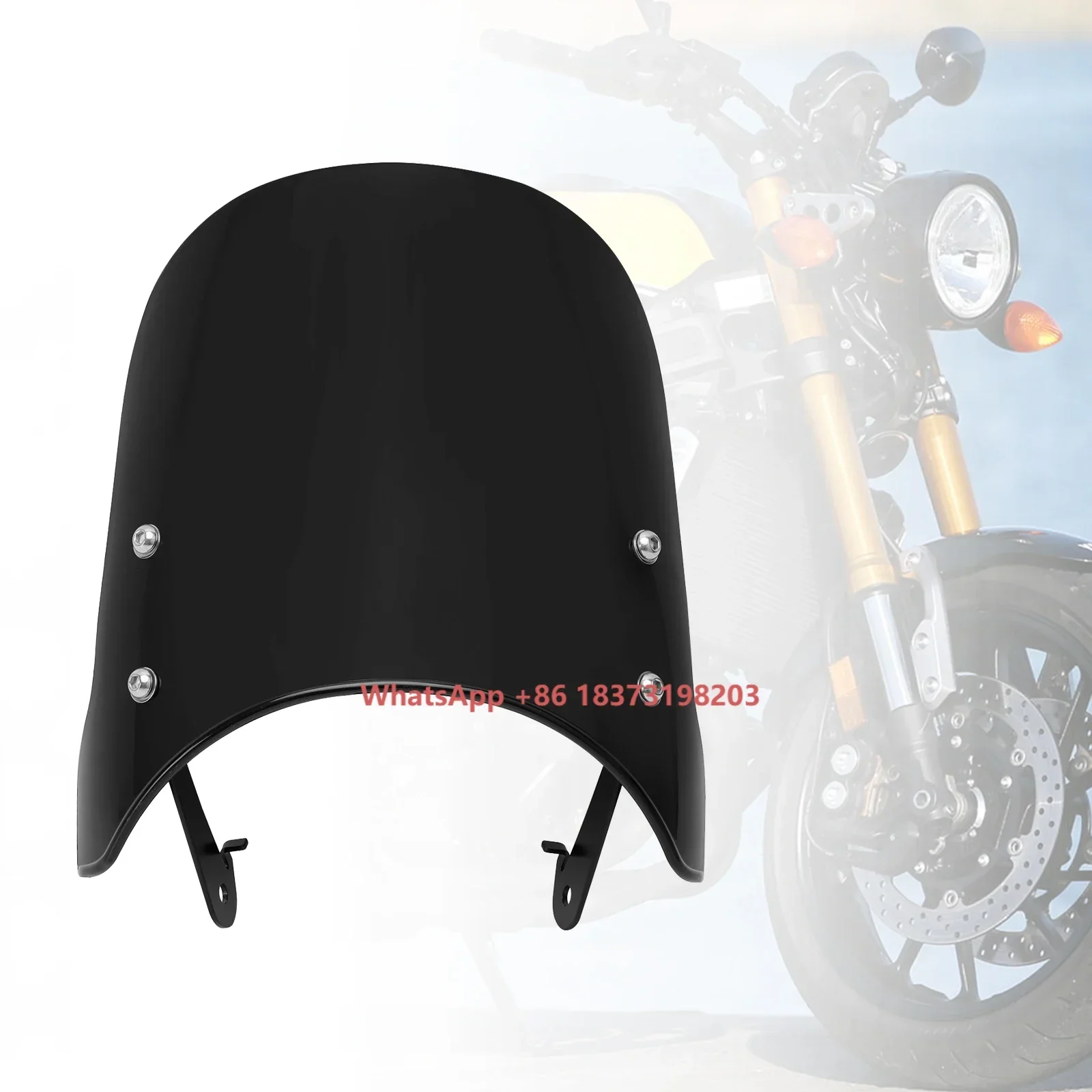 

ABS Motorcycle Windshield WindScreen for XSR 900 2022 2023 With Bracket