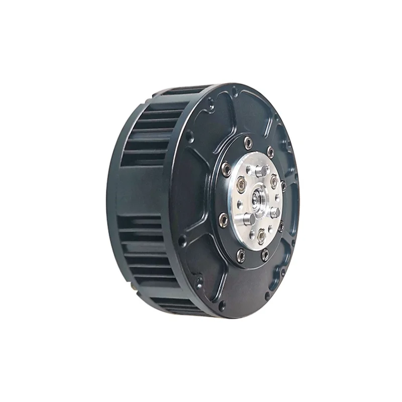 

12V-56V 80mm 8:1 Brushless DC Planetary Gear Motor with 16bit Encoder & CAN Protocol Support - Second Encoder Compatible for AGV