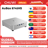CHUWI AuBox Mini PC AMD Ryzen 7 8745HS 16GB DDR5 512GB SSD Windows 11 Pro 4K Display AI-Link WiFi 6 BT 5.1 Extend M.2 1T*2