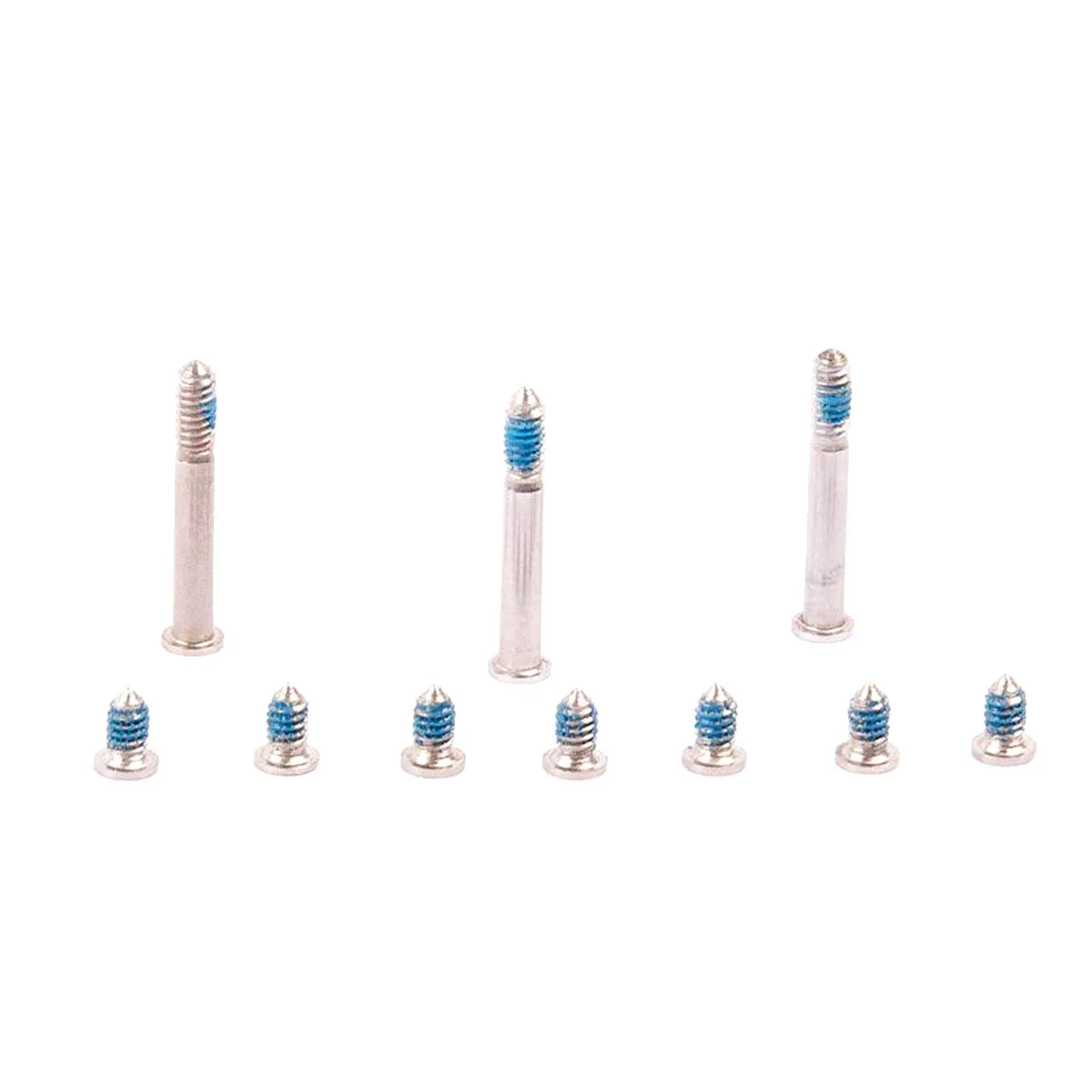 

10Pcs Hard Metal Laptop Bottom Screws Set Replacement for Pro 13 15 17 Inch A1278 A1286 A1297 Bottom