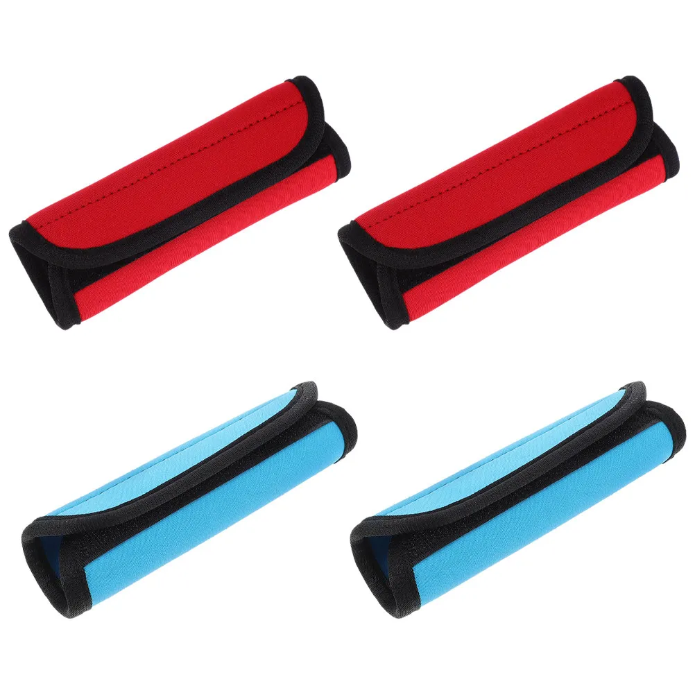 4Pcs Pull-Up Bar Grip Cover Anti-Slip Horizontal Bar Sleeve for Dumbbell Barbell Handles Gym Home Fitness Workout Removable