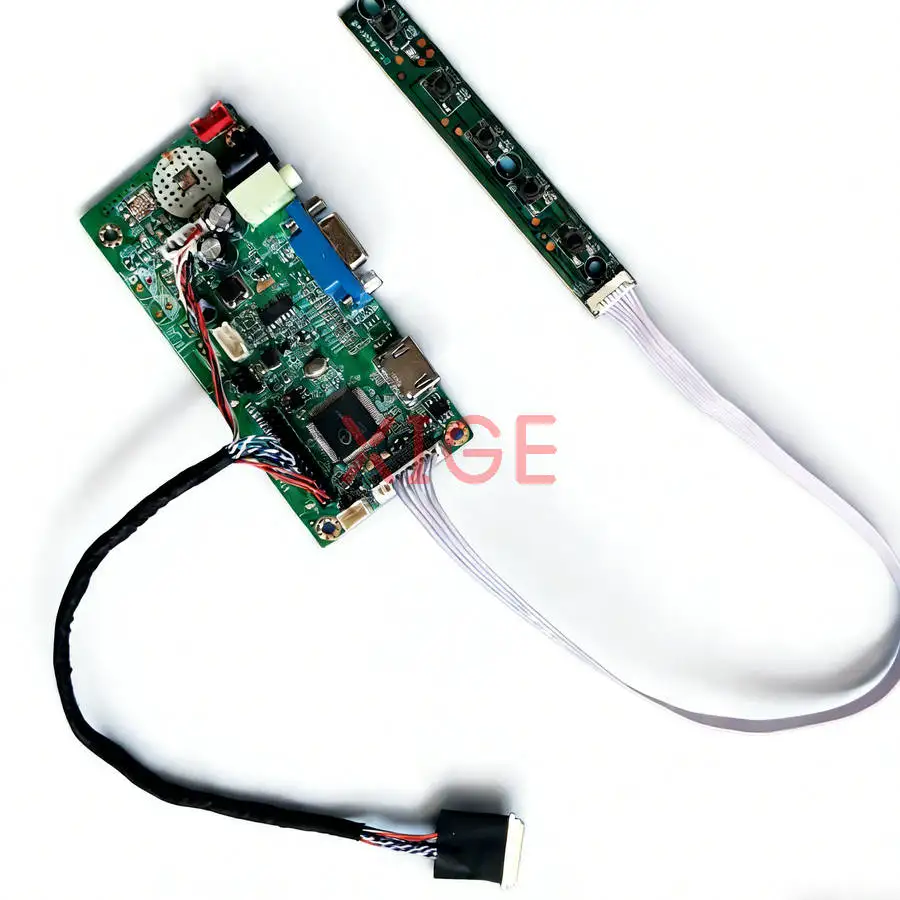 

Drive Board Fit LTN156AT19 LTN156AT17 LTN156AT15 LTN156AT20 VGA HDMI 1366*768 Laptop Display Screen 1366x768 40-Pin LVDS Kit DIY