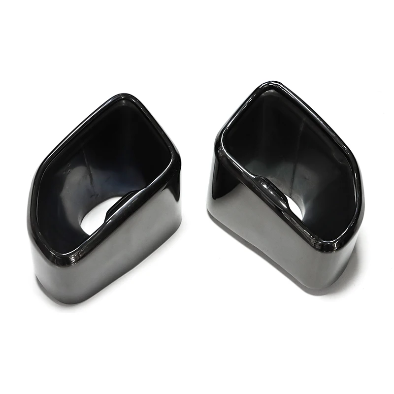 Auto Uitlaat Tip 304 Roestvrij Stalen Vierkante Uitlaatpijp Voor Bmw X3 G01 X4 G02 2019 2020 Upgrade M40i Look Uitlaat Tip Nozzle - afbeelding 2
