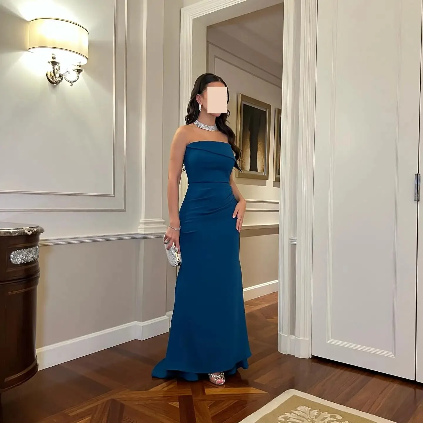 

Инди индивидуальные вечерние платья в Саудовской Аравии без рукавов, вечернее женское платье для выпускного вечера без бретелек, женские свадебные платья в Дубае