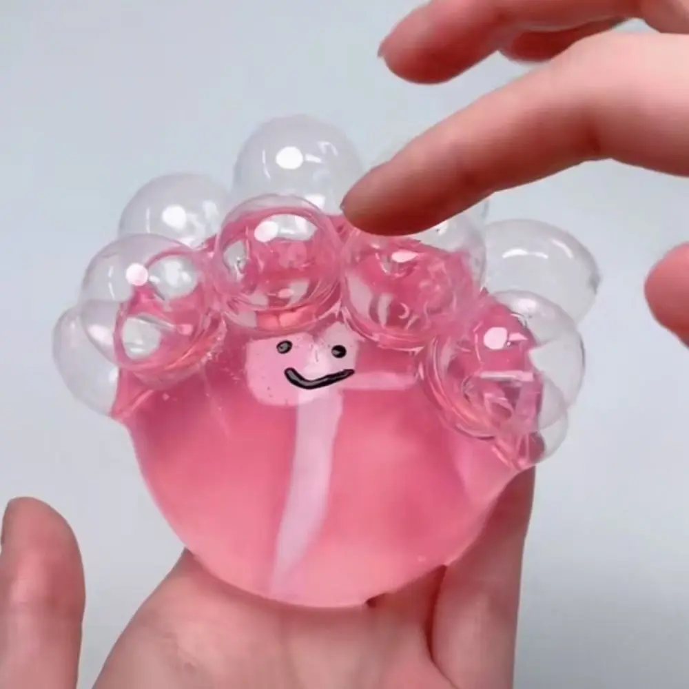 Squeezing Acne TPR Crystal Ball Solid Simulation Water Ball Pinching Creative Transparent Bubble Pinching
