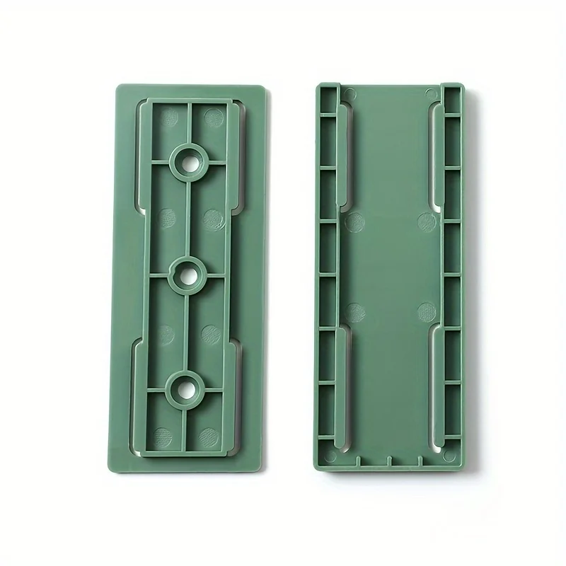 3pcs Power Strip Holder Fixator For Hotel, No Hole Plug-in Wall Socket Sticker Fixer, For Desk, Wall, Remote Control