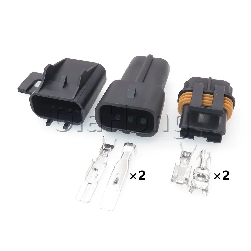 

Комплект из 2-х 2-контактных разъемов для электронного вентилятора переменного тока 12103172, 12033769, 12033731 для автомобилей Buick, пластиковый корпус, автомобильный электронный разъем