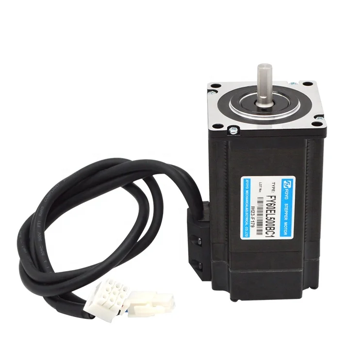 XFOYO Nema 24 Closed Loop Stepper Motor 3Nm 5A 108mm Motor Lengths FY60EL500BC1 Closed-loop Servo Step Motor