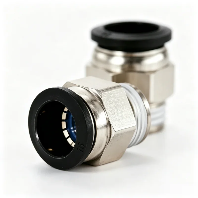 PC Pneumatic Air Connector Fitting 1/8