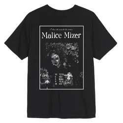 Malice Mizer 그녀의 블랙 티셔츠, S-5Xl 1F1489