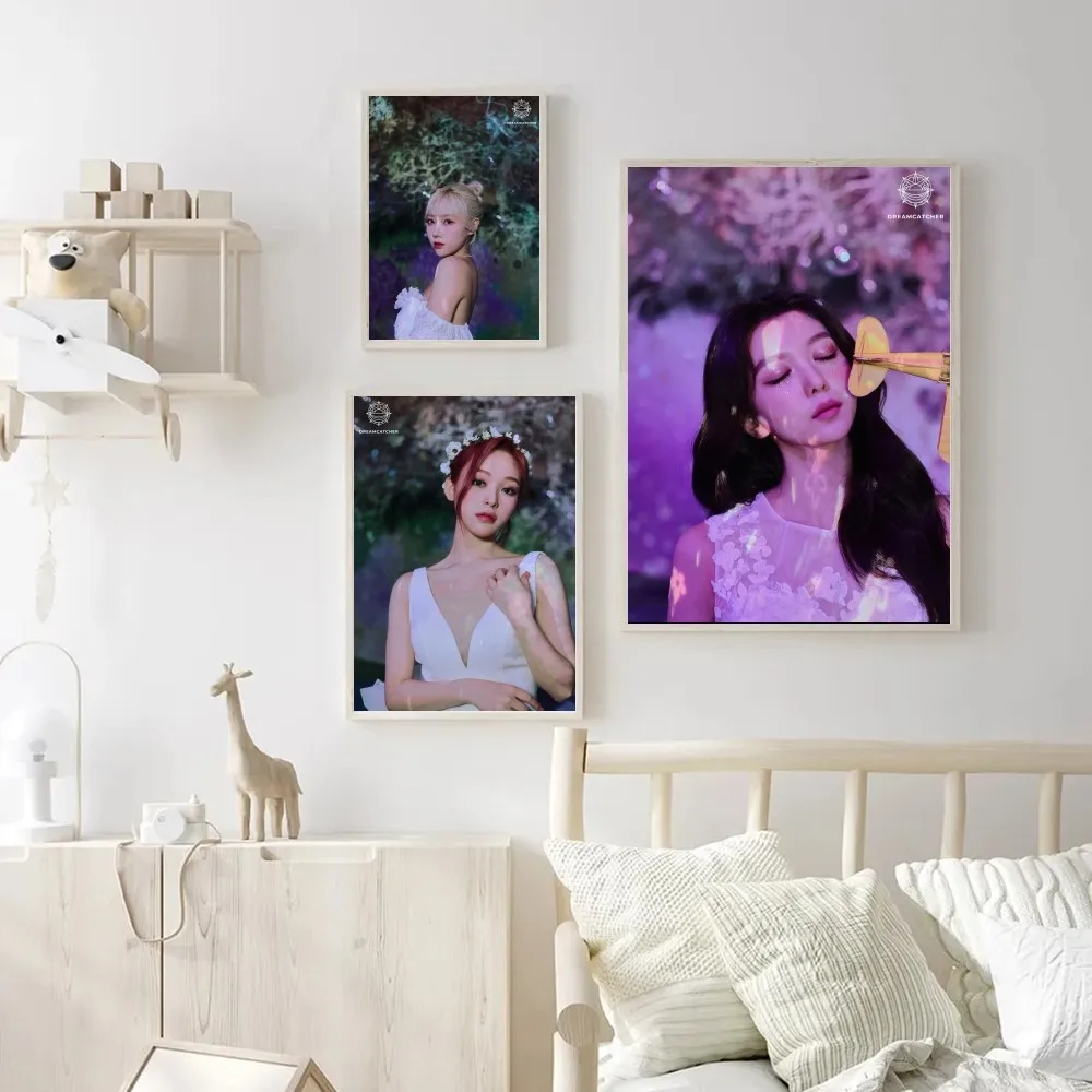 Kpop Dreamcatcher Summer Holiday Album Concept Poster Decorative Painting Bedroom Bedside Wall Sticker Living Room Cafe Mural