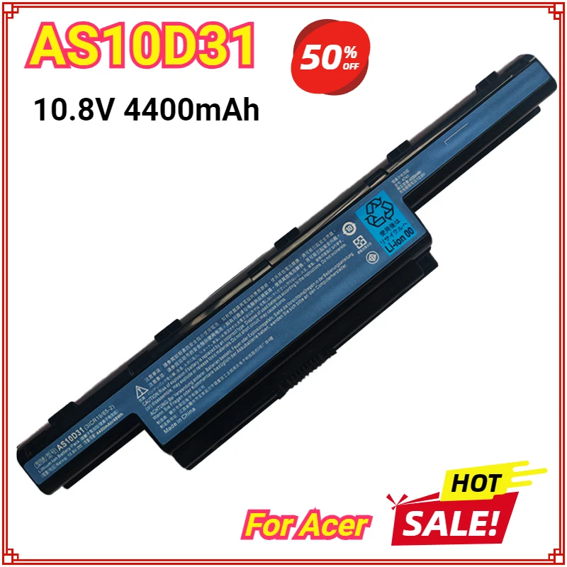 

Laptop Battery for Acer Aspire 7560G 5742G 4750G 5750 AS10D81 AS10D3E AS10D41 AS10D61 AS10D73 AS10D5E AS10D73 AS10D31 AS10D51