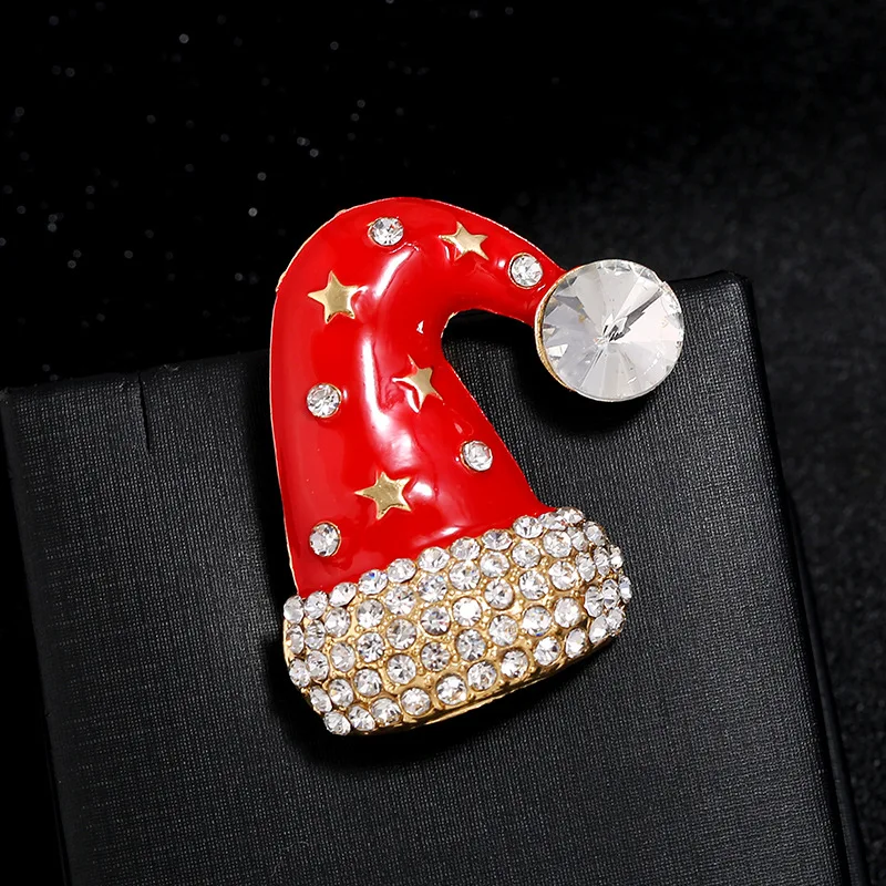 Christmas day snowman hat tree Enamel Pins Brooches hard for Kids Backpacks Badge label Jewelry accessories decor party Gifts