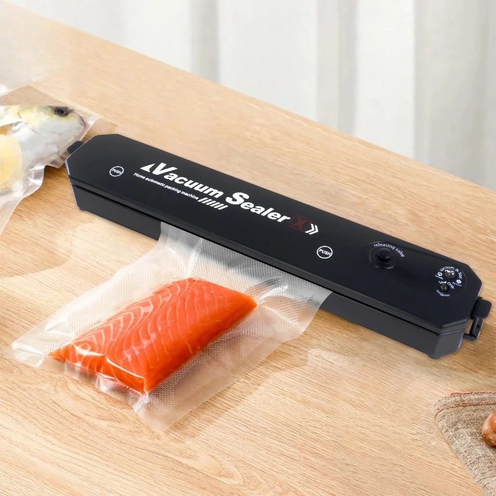 Upgraded Vacuum Packing Machine Vacuum Food Sealer Automatic Household Food Preservation Vacuum Sealer with Bag Kitchen Tool