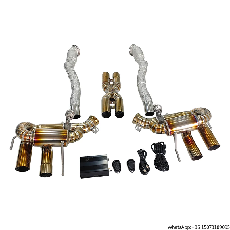 

Performance Exhaust Sound Valvetronic Downpipe and Catback Exhaust System for F12 Berlinetta