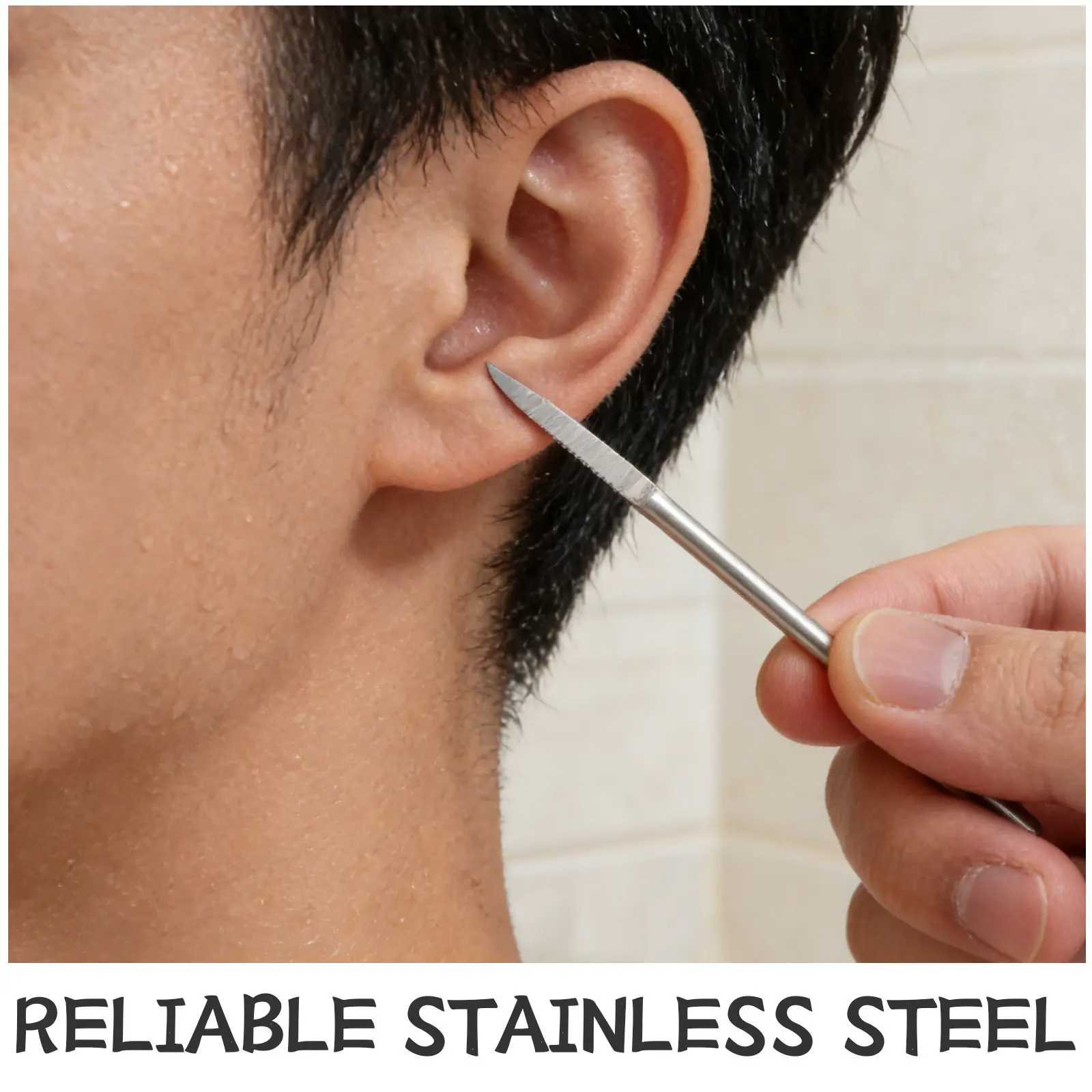 Stainless Steel Ear Digging Tool Hair Removal Wax Scraper Clean Cleaning Tools Cleaner Sticks Pick