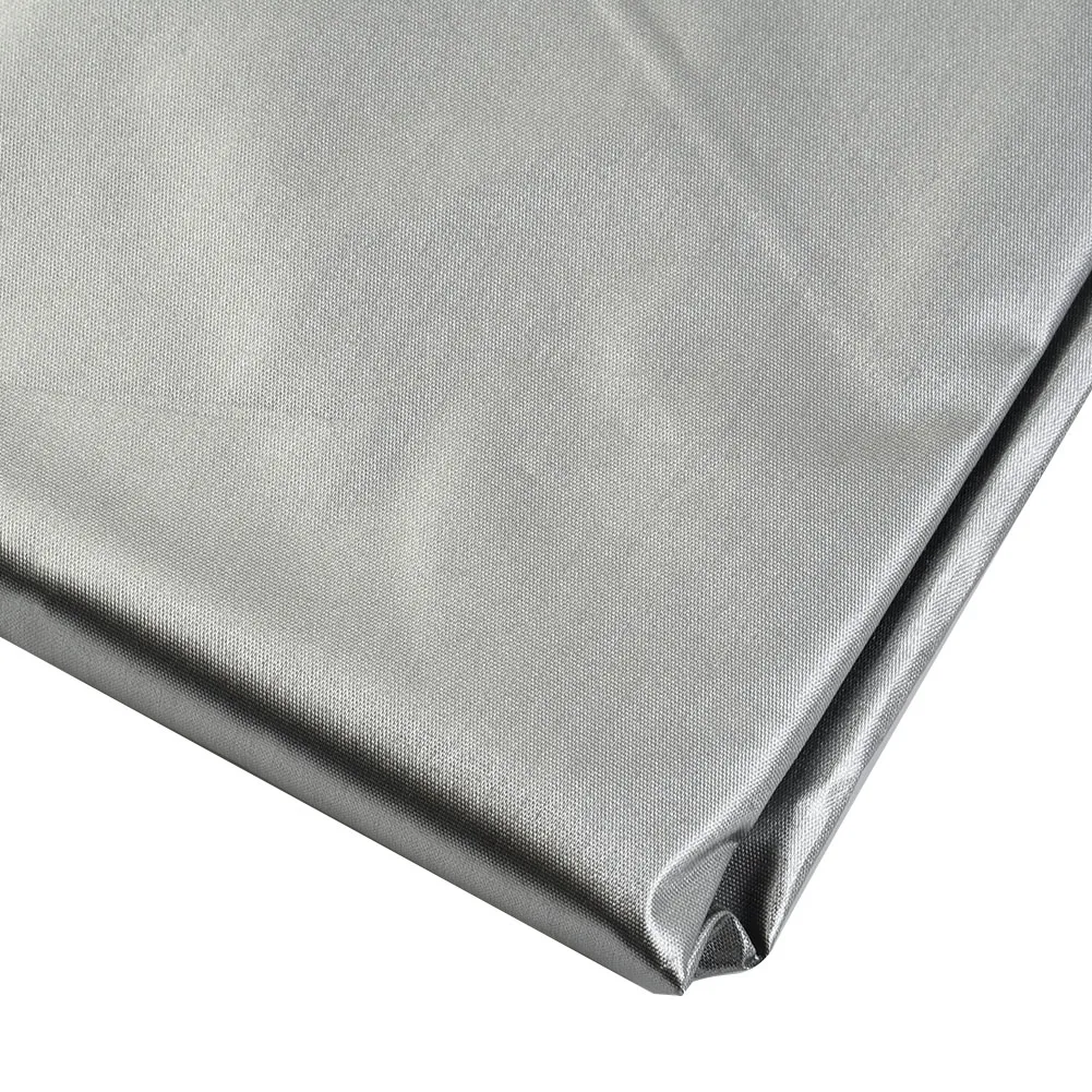 

210D Waterproof Spa Cover Cap Dust proof Protector Silver Color Secure Pull String Design Resistant to Water and Dust