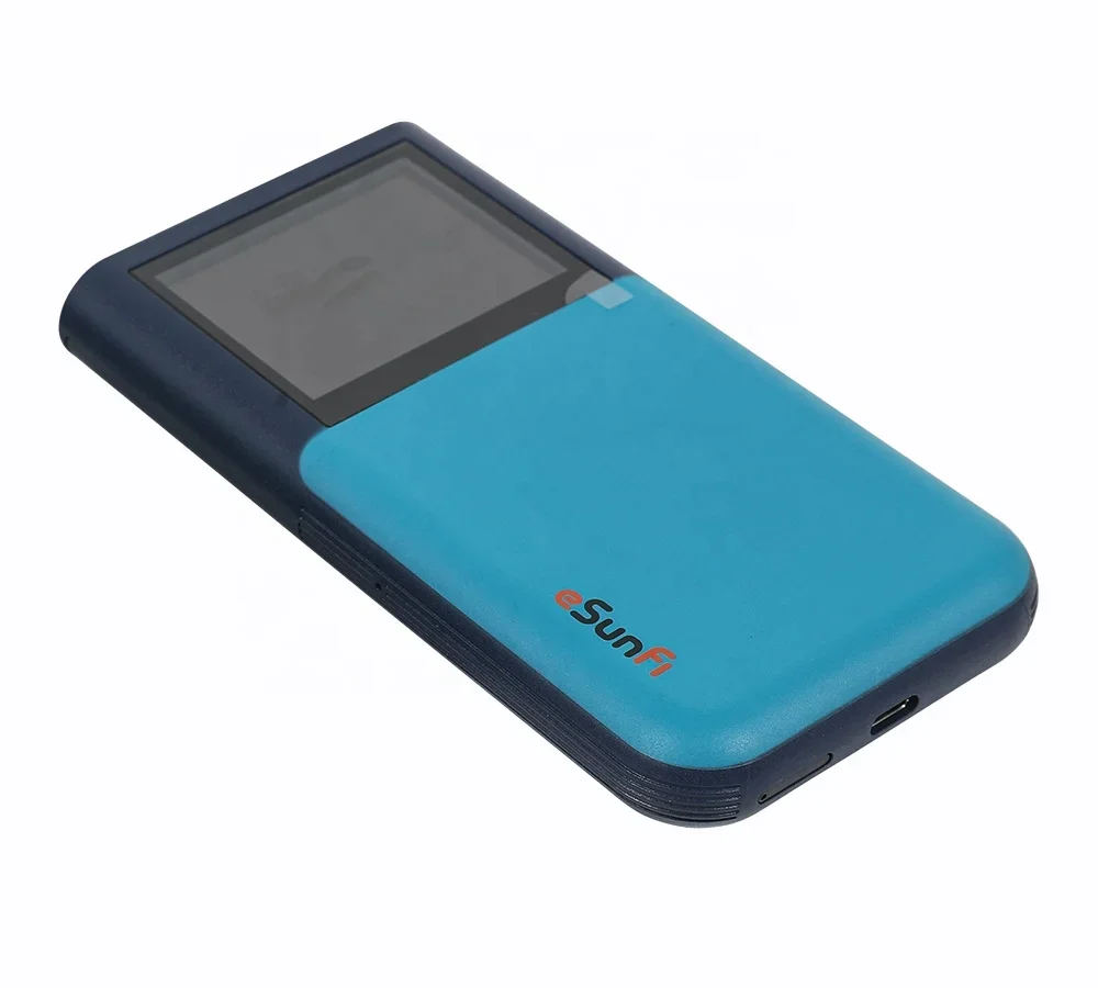 Portable 5G Mobile WiFi Router with 4500mAh Battery Universal ESIM Dual Band Hotspot Cellular WiFi6 & Firewall Function