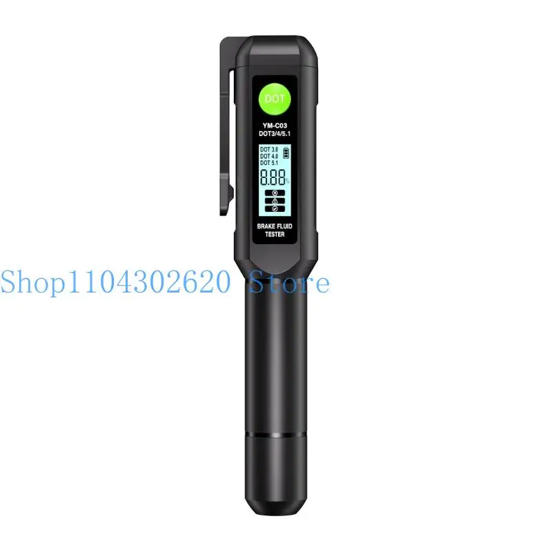 

652F Accurate Oil Quality Check Pen Universal Brake Fluid Tester Car Diagnostic Tool Digital Tester Vehicle Auto Testing Tool