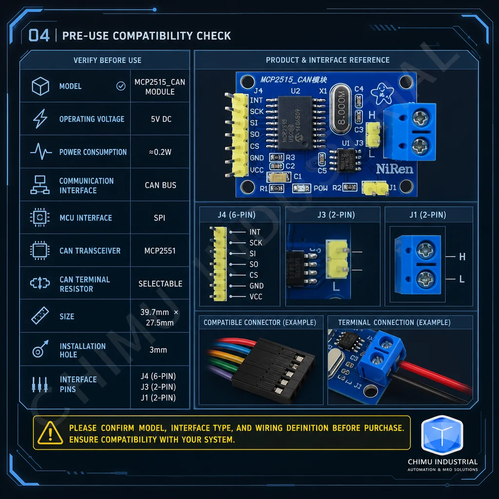 【CHIMU INDUSTRIAL】โมดูล MCP251 - Raspberry Pi บทวิจารณ์และราคา
