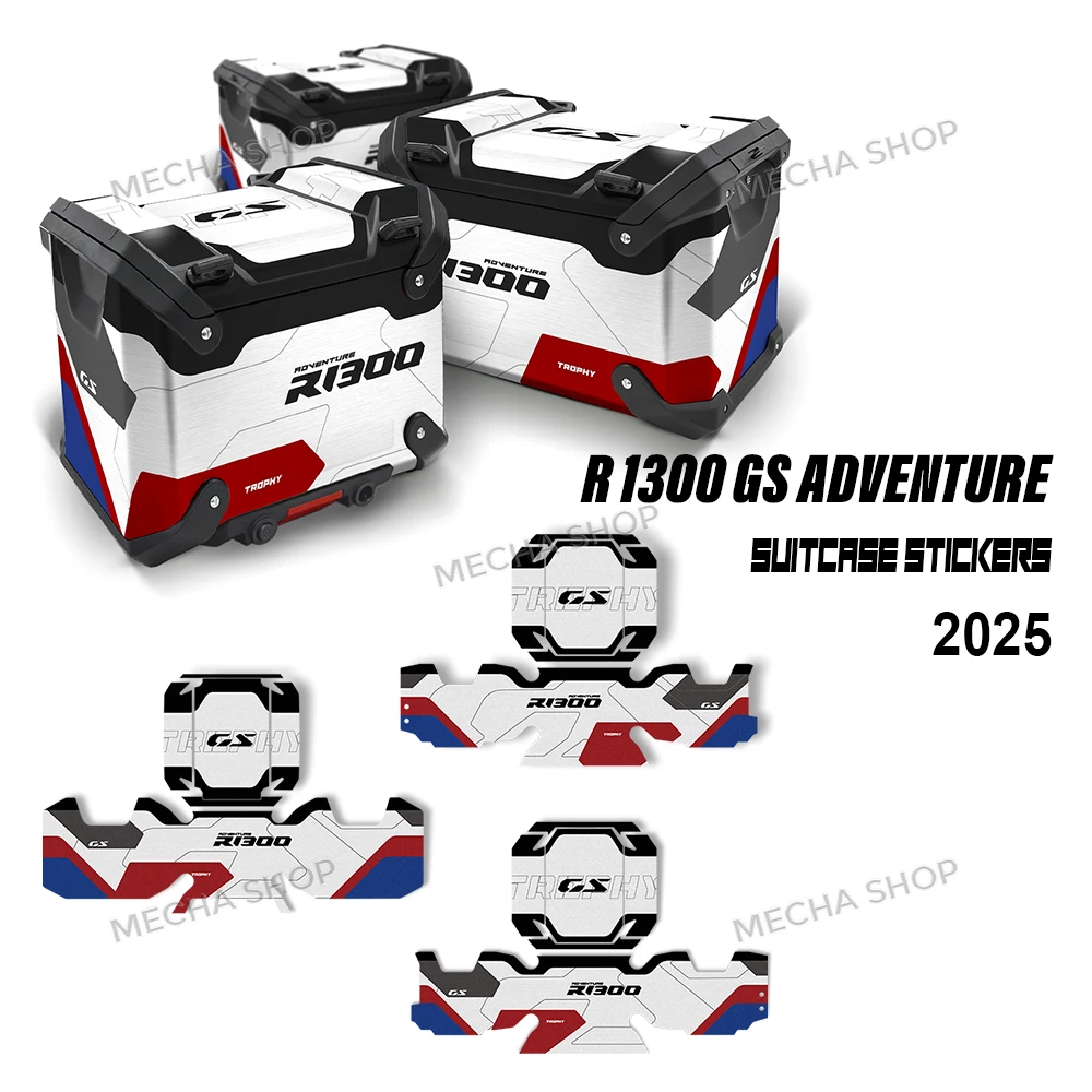 

For R 1300 GS ADV R1300GSA Trunk Luggage Panniers Top box Side Top Cases Suitcase Protector Stickers Decals 2024