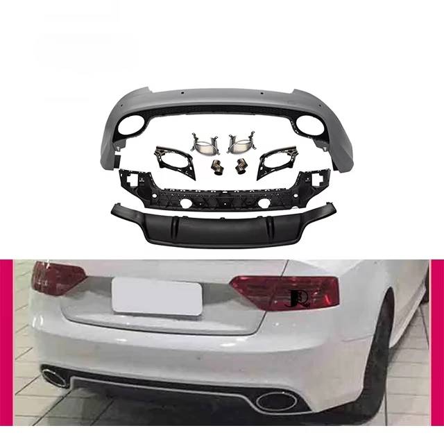 

Professional Upgrade Model 08-16 Rear Bumper Surround for Audis A5 Dedicated RS5 Retrofit with New Condition