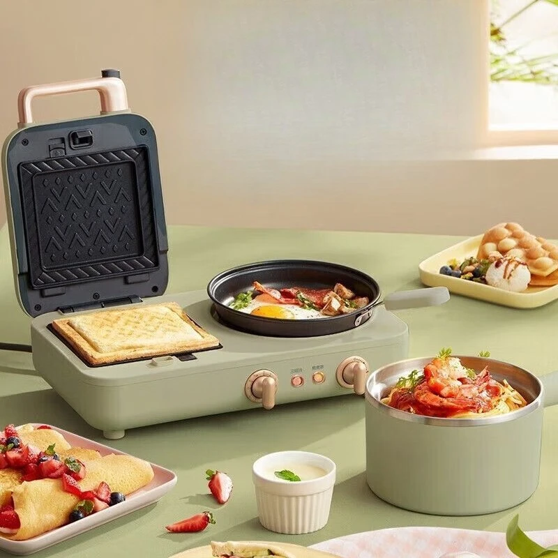 

Meiji machine, breakfast machine, removable baking pan, household electric cooking pot, light food electric cake pan,