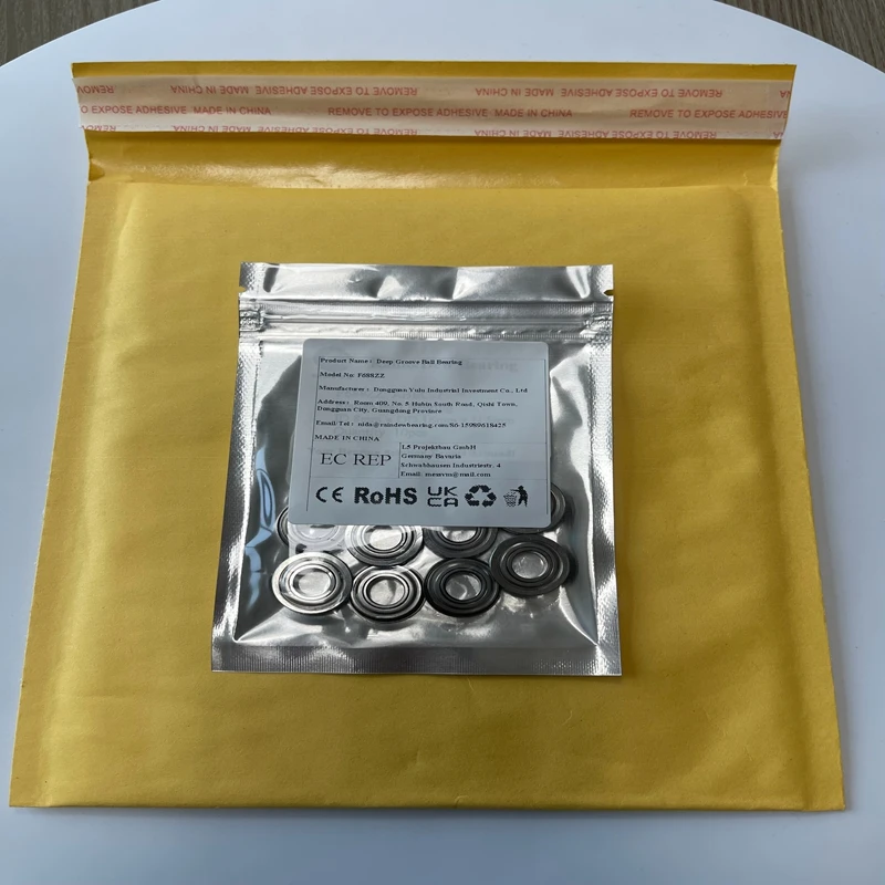 

10PCS F688ZZ 8X16X5 mm Flange Ball Bearing ABEC-7 MF115ZZ MF128ZZ MF126ZZ F604ZZ F6000ZZ F608ZZ F695ZZ F6801ZZ F626ZZ