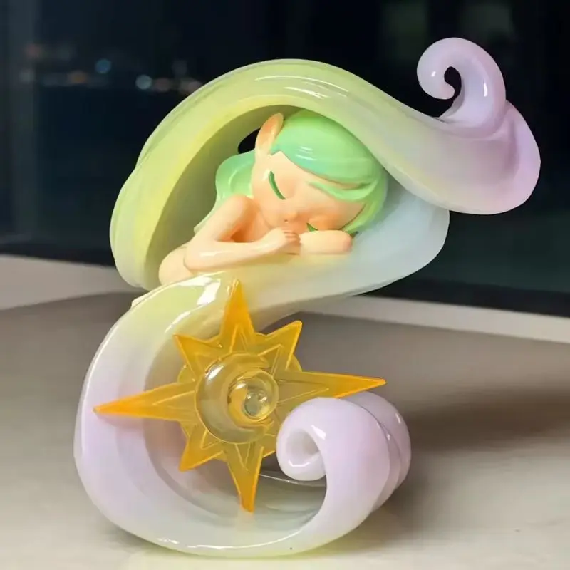 กล่องสุ่มของสะสม ซีรีส์แฟนตาซีในฝัน ของแท้ ฟิกเกอร์อนิเมะสุดฮิต ของสะสม โมเดลตกแต่งโต๊ะทำงาน