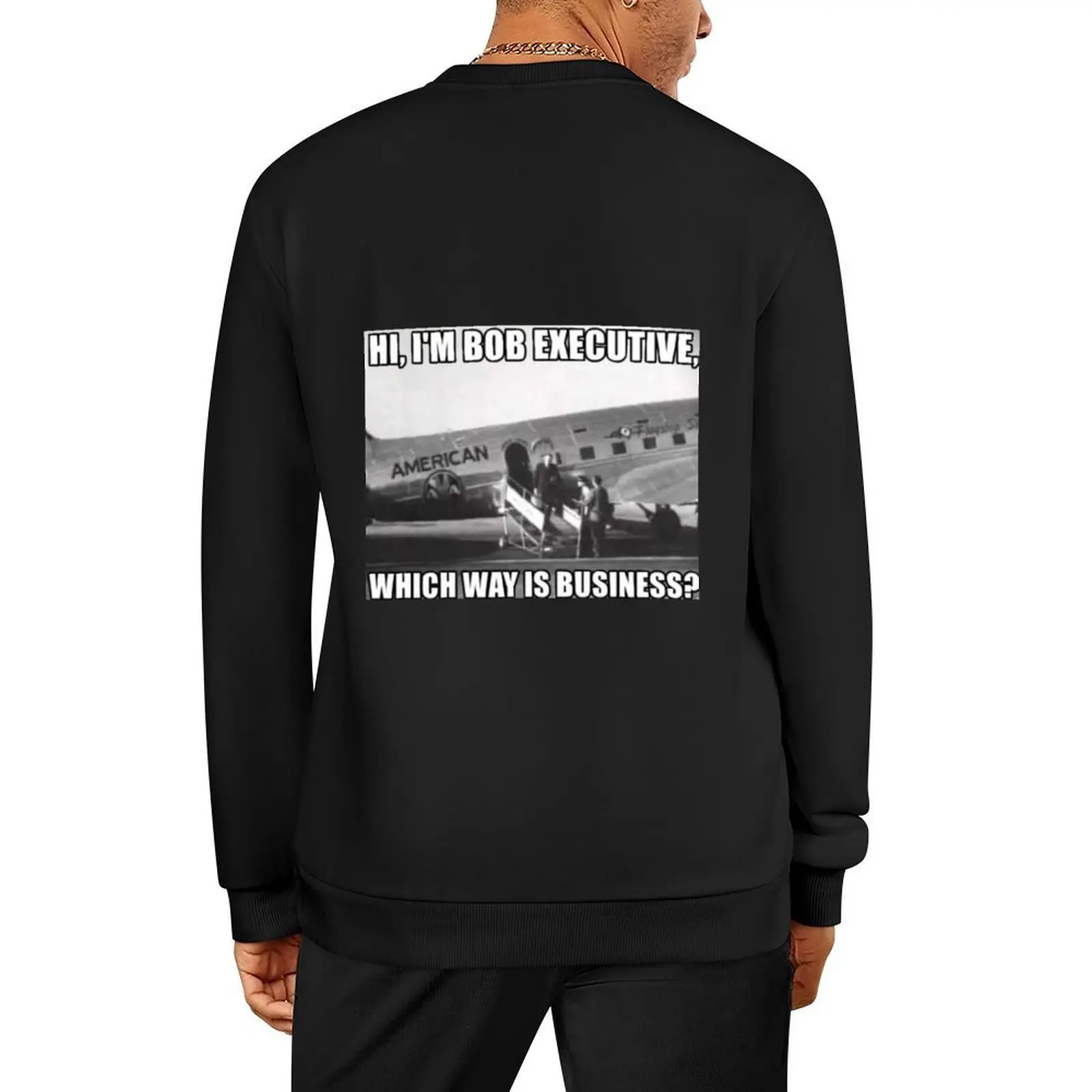 

Bob Executive Pullover anime clothes autumn jacket men men's autumn clothes winter clothes aesthetic sweatshirts