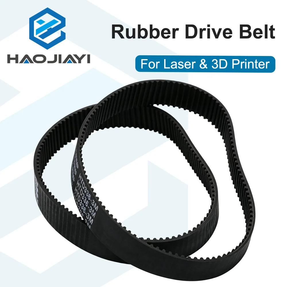 HTD 3M Closed Loop Timing Belt Rubber Drive Belt for CO2 Laser Engraver Cutter CNC Router 3D Printer