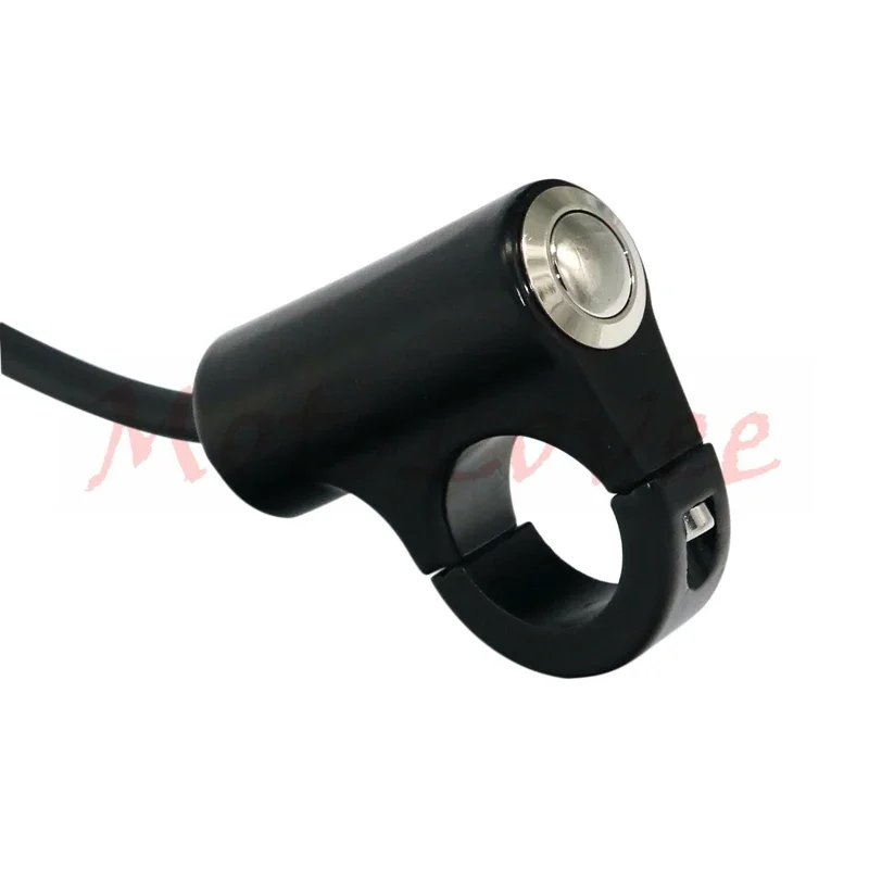 7‘’8 Motorcycle Switches 22mm Handlebar Aluminium Alloy Switch With Self-Return Button Horn Turn Signal Control Buttons