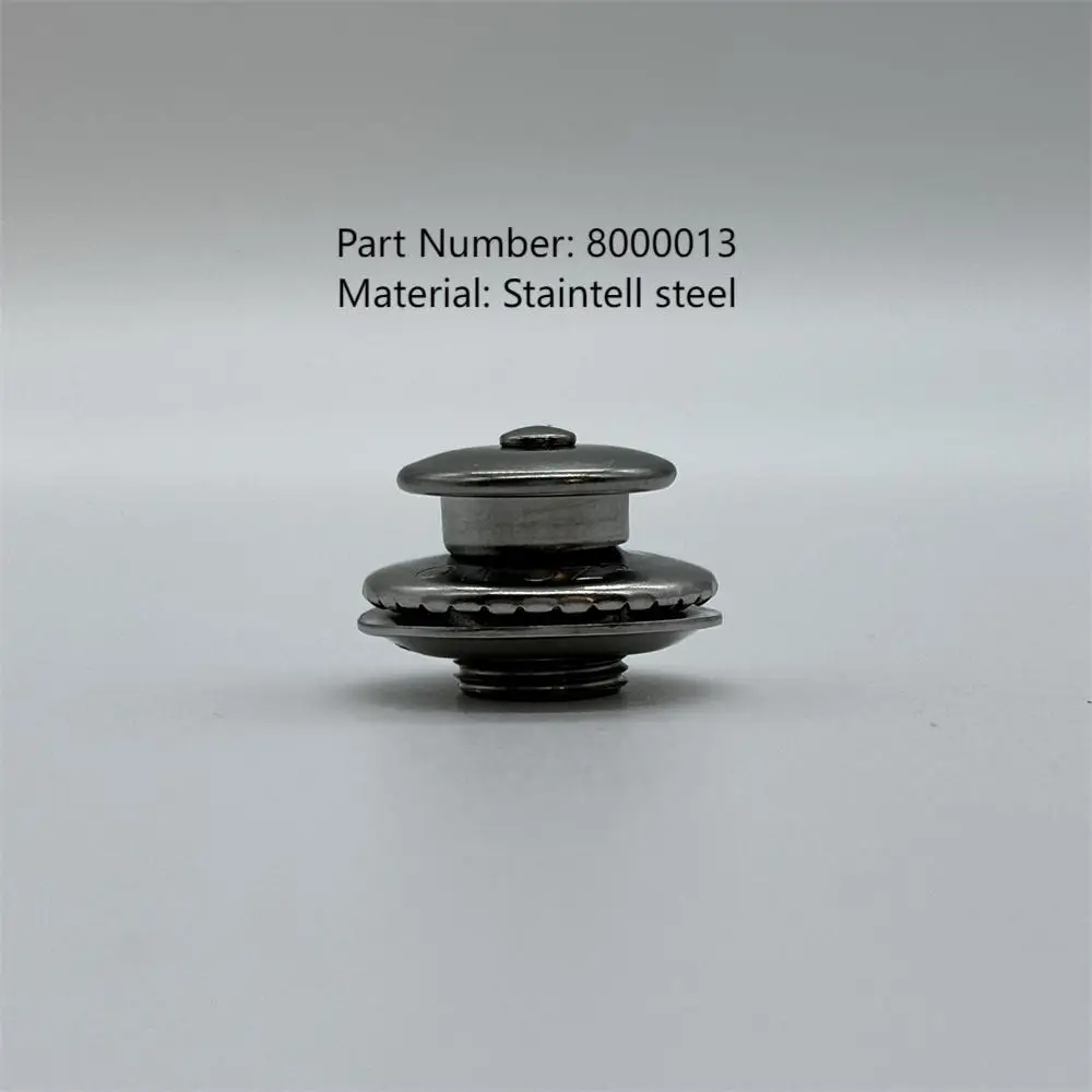 10 pezzi chiusura a scatto parte superiore chitarra pulsante pulsante barca RV tela 80000011-80000015