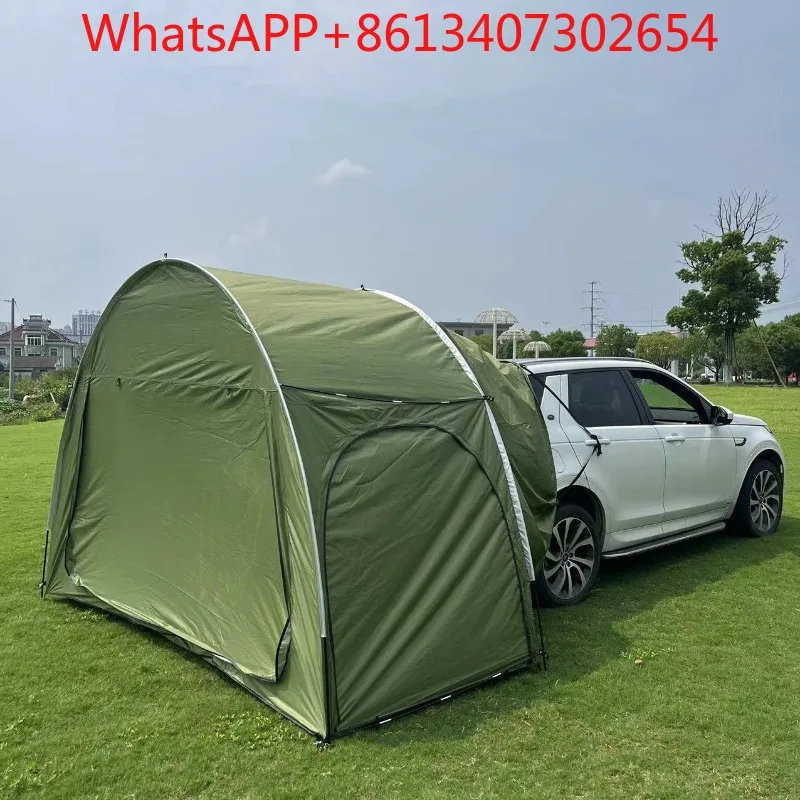 Upgrade and widen 4 cars Wide double door bicycle shed Motorcycle tail tent (1pcs)
