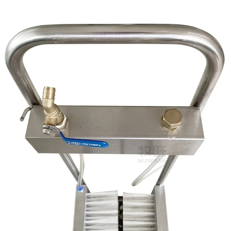 Stainless Steel Cleaner Boot Washing Machine Boot Cleaning Station with Disinfector Effect Automatic Boots Washer