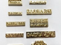 D31 D32 D33 D34 D35 D36 D37 D40 D41 D42 Brass Mould Stamp FOR SRS AIRBAG Price For One Piece Only