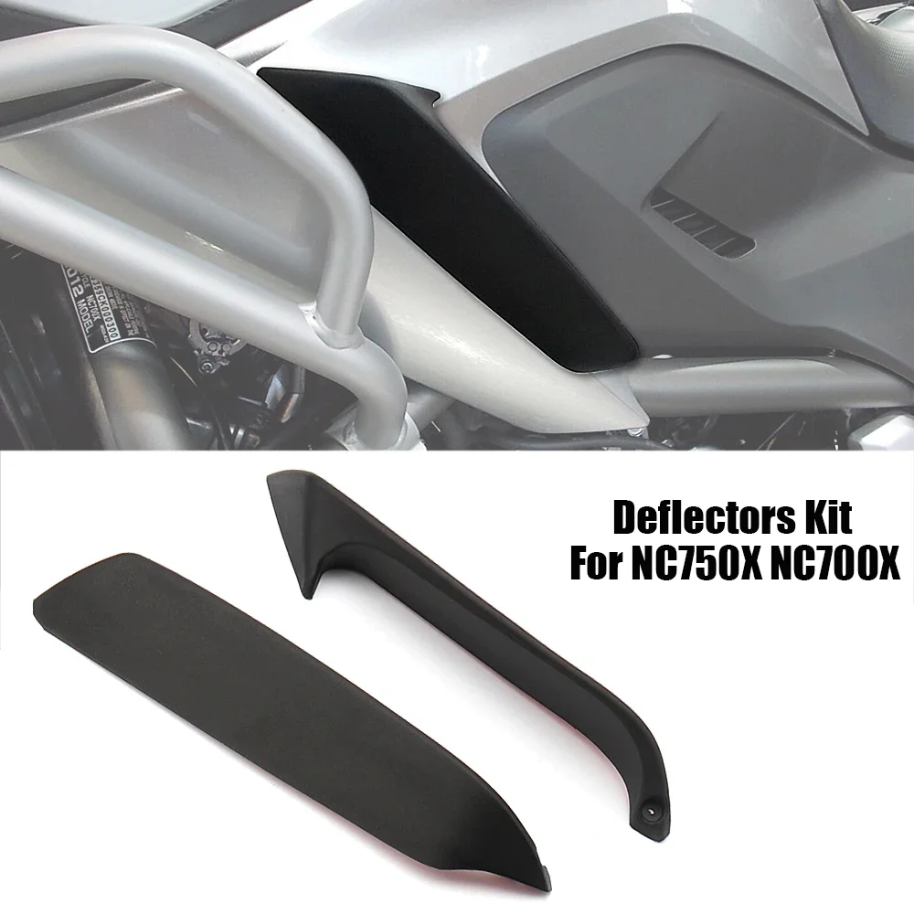 

For HONDA NC 700X NC700X NC 750 X NC750X New Motorcycle Accessories Upper Air Deflectors Kit Wind Deflector 2012-2015