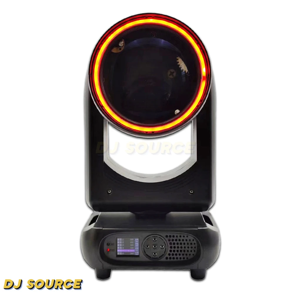 230W 7R Beam Spot Moving Head Light With RGB Ring 3 Prism Dj Stage Lights DMX512 For Disco Wedding Show Stage Lighitng Effects