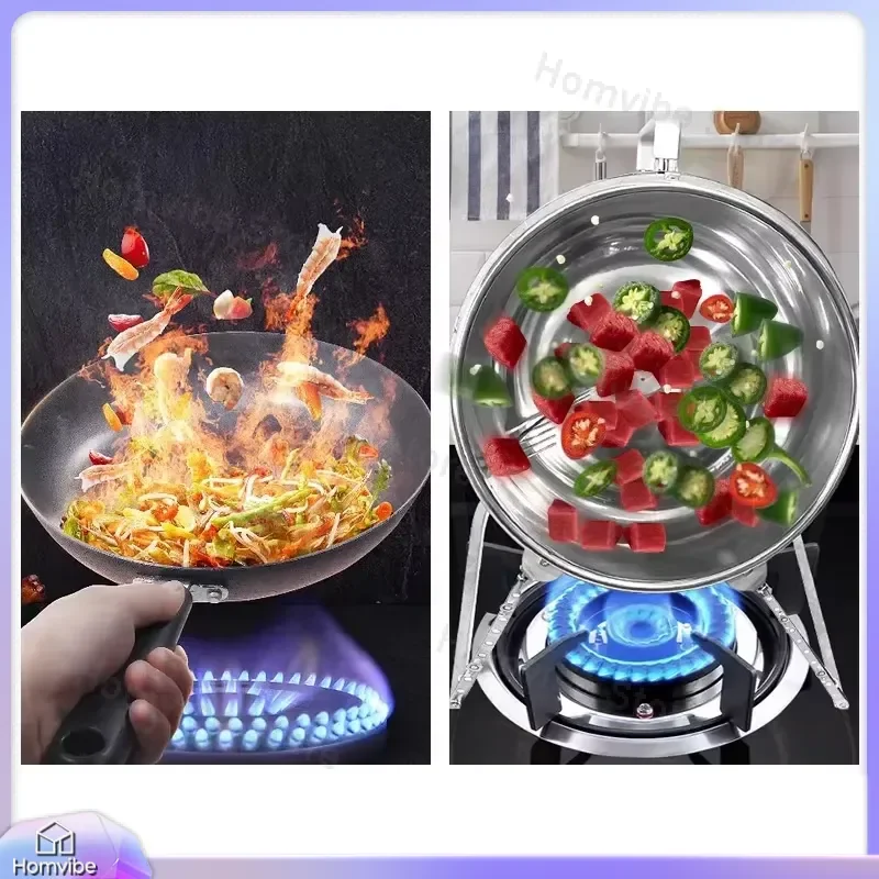 

Stainless Steel BBQ Grill Machine Automatic Rotisserie Grill for Outdoor Barbecue Home Kitchen Large Capacity Stir Fryer