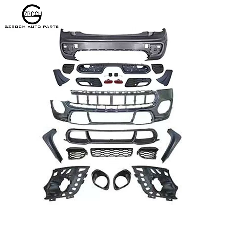 

Оптовая продажа, автомобильный бампер для Mini Cooper F55 F56 F57, обновление JCW, боди, передний автомобильный бампер, задний автомобильный бампер