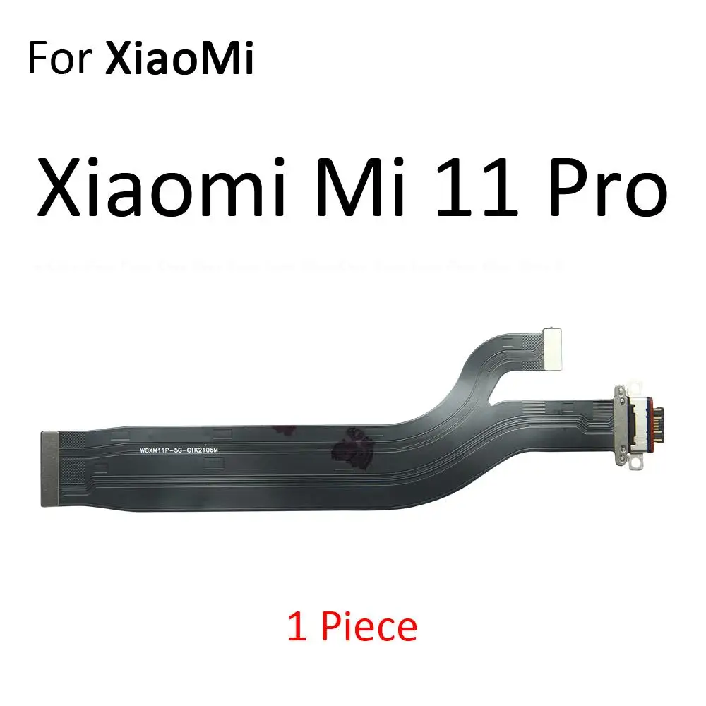 USB Charging Charger Dock Port Board With Microphone Mic Flex Cable For Xiaomi Mi 10 10T 10i 11 11i 11T 11X Pro Lite Ultra 5G NE view 3