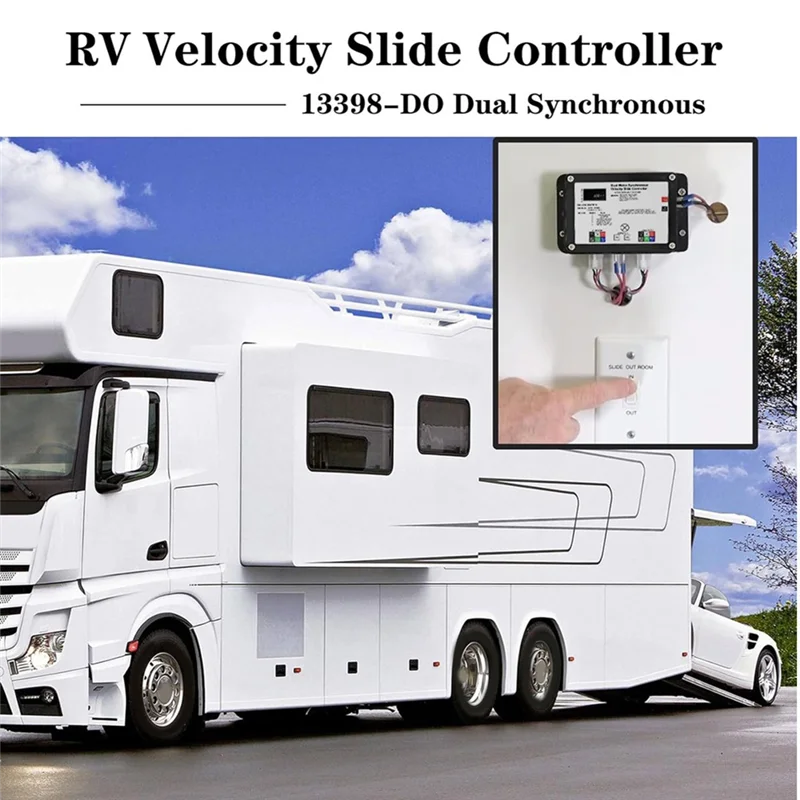 AB56-Pengganti 13398-DO Pengendali Geser Kecepatan Sinkron Motor Ganda untuk Lippert V-sync II-Menggantikan 13398-C2