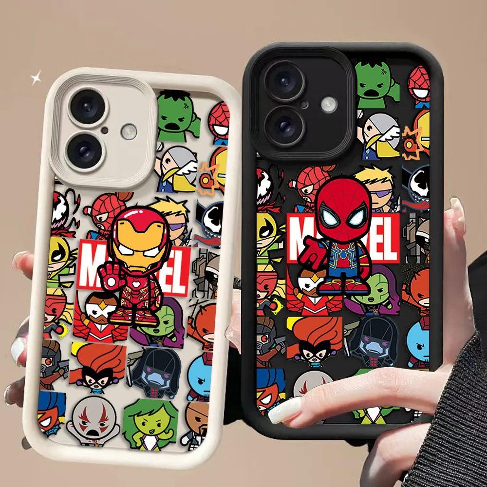 

Marvel Iron Spider-Man Venom Cover Phone Case For HUAWEI MATE 20 30 40 50 P30 P40 P50 NOVA 5I 7 7I 9 10 11 11I SE Y70 Y90 Case