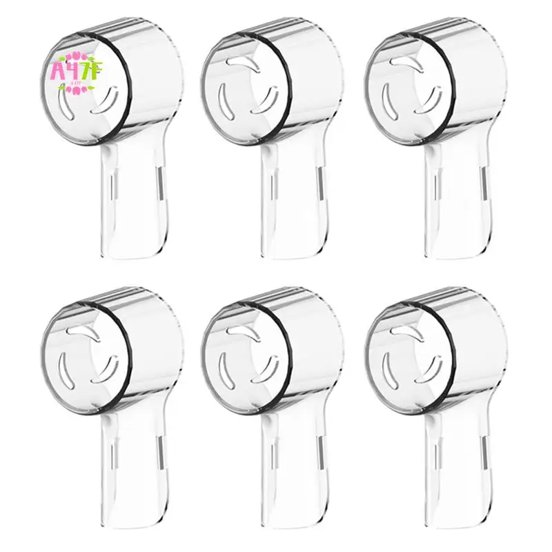 

A47F-6 Pack Toothbrush Heads Dustproof Cover Compatible For Oral B, Fits For Oral-B IO Series, Convenient Travel