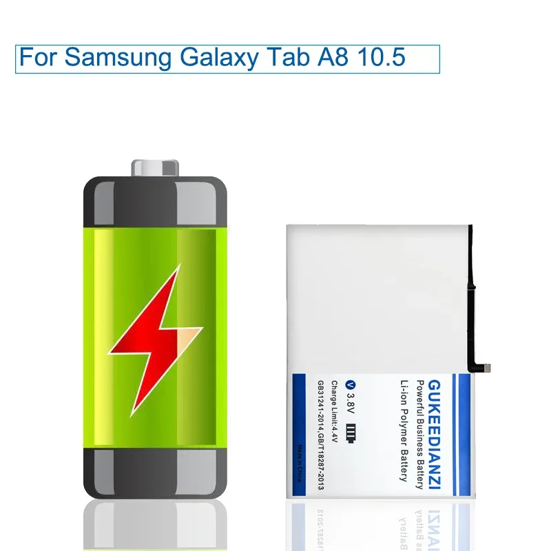 x200(HQ-6300NA) 8000mAh High Capacity Tablet Battery For Samsung Galaxy Tab A8 10.5 SM-X200 SM-X205 HQ-6300SD HQ-6300NA
