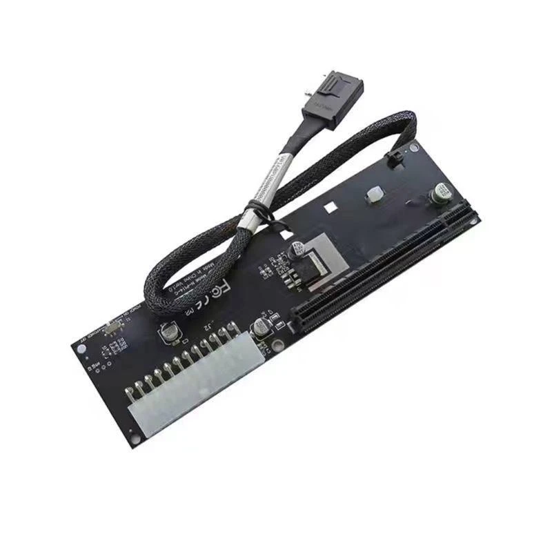 

97QB PCIE3.0 M-key M.2 to SFF-8612 SFF-8611 Host Adapter for Notebook