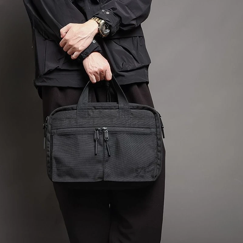 

2026 New Streetwear Tactical Cordura Ballistic Nylon Messenger Bag Men Business Briefcase For Commute